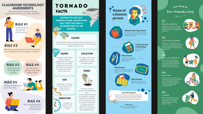 Gig Preview - Design an engaging infographic within 18 hours