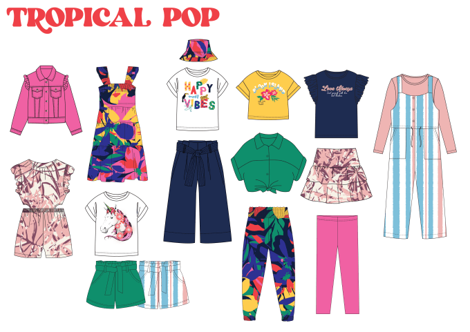 Gig Preview - Designs kids clothing for your brand