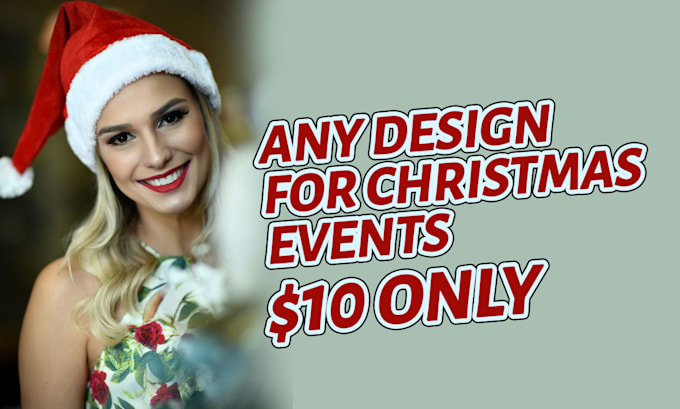 Gig Preview - Design christmas theme, flyer, tshirt, etc