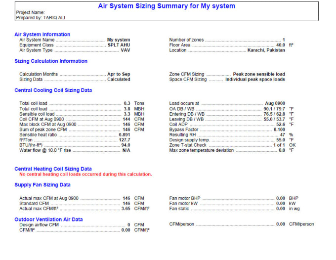 Bestseller - do hvac heating and cooling load calculations