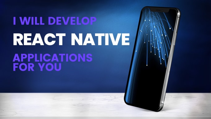 Gig Preview - Develop mobile applications using react native