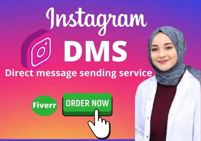 Bestseller - send instagram direct message or dms to promote your business