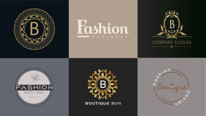 Gig Preview - Create clothing fashion boutique jewelry logo