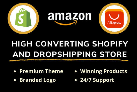 Bestseller - develop your shopify store or shopify website design