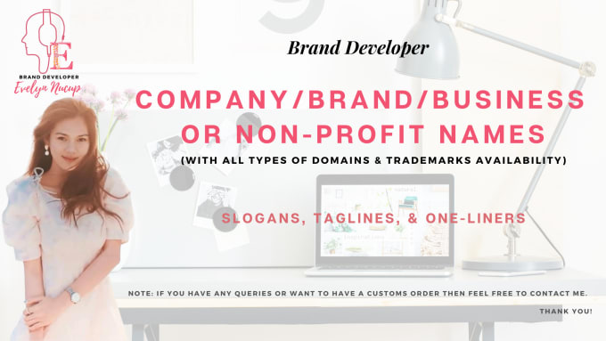 Bestseller - provide you 20 powerful brand or company names and slogans