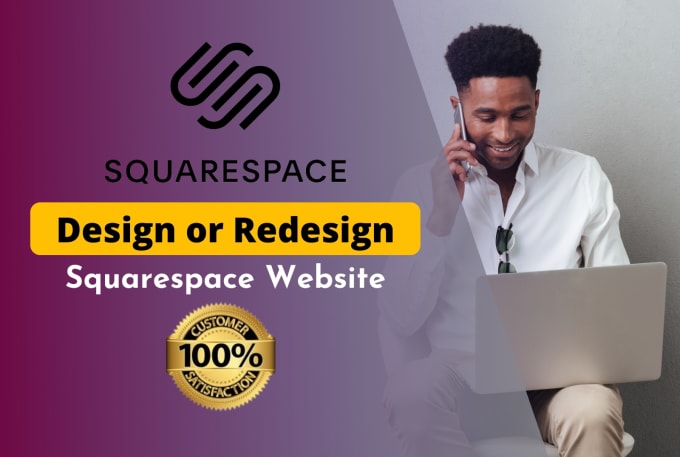 Gig Preview - Create professional squarespace website and design or redesign