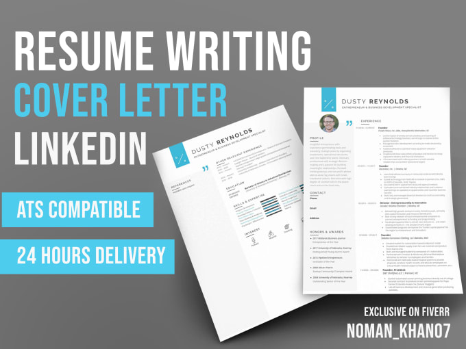 Gig Preview - Write and design professional resume, cover letter, optimize linkedin