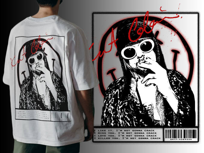 Gig Preview - Design super edgy streetwear graphic tee