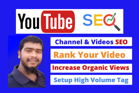 Bestseller - do best youtube video SEO and advance channel optimization for organic growth