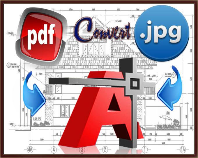  Convert  sketches pdf jpg to cad  file for you by Design  house 