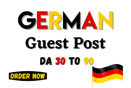 Gig Preview - Publish german guest post on high da blog