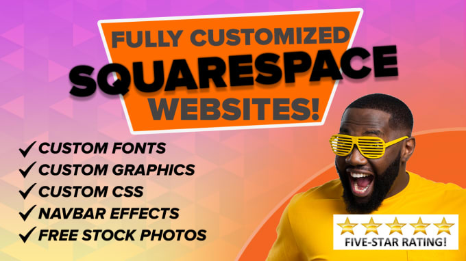 Gig Preview - Build squarespace websites and redesign squarespace websites