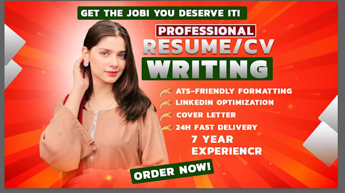 Gig Preview - Provide professional resume writing, cover letter service