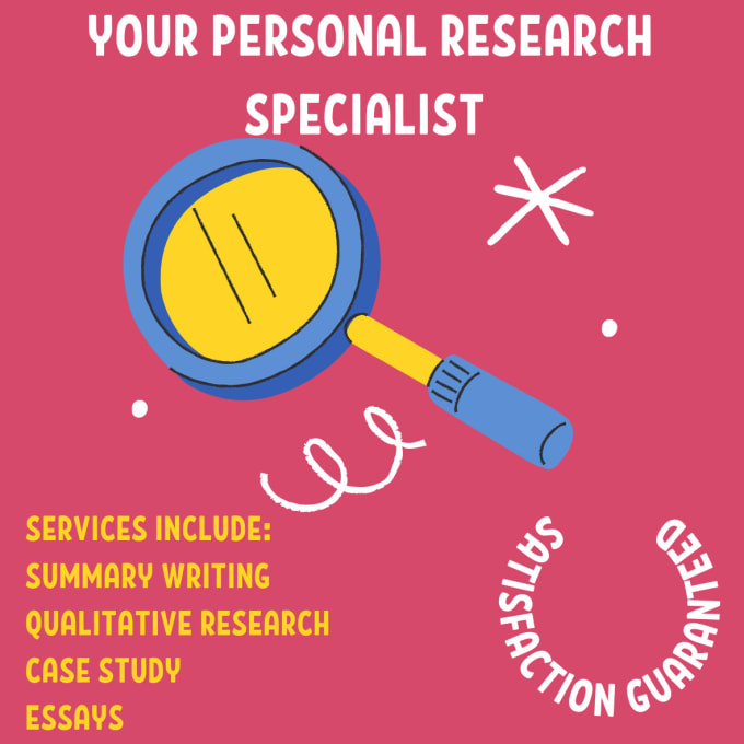 Gig Preview - Do qualitative research and summary writing