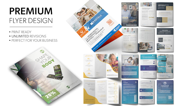 Gig Preview - Design a professional flyer or brochure for your company