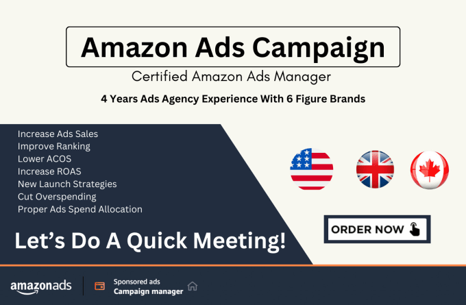 Gig Preview - Setup and manage your amazon fba PPC campaigns on the amazon PPC ads console