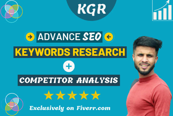 Gig Preview - Do advance keywords research for SEO and competitor analysis