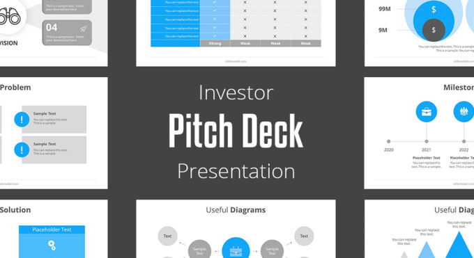 Gig Preview - Design investor ready plan and pitch deck