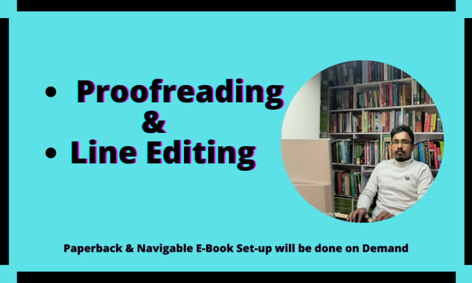 Gig Preview - Proofread and edit your script, book, document, or copy