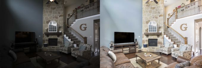 Gig Preview - Do real estate photo editing and retouching