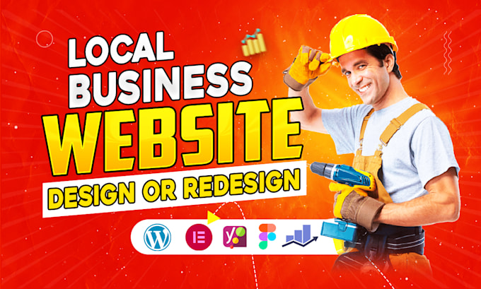 Gig Preview - Design roofing, plumbing, cleaning, hvac, construction wordpress website