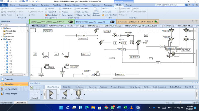 Bestseller - assist you in aspen hysys and aspen plus modeling and simulation