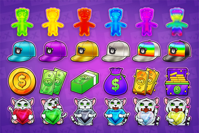 Gig Preview - Draw 6 custom high quality sub badges for twitch and youtube