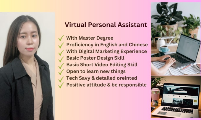 Gig Preview - Be your professional virtual assistant for business