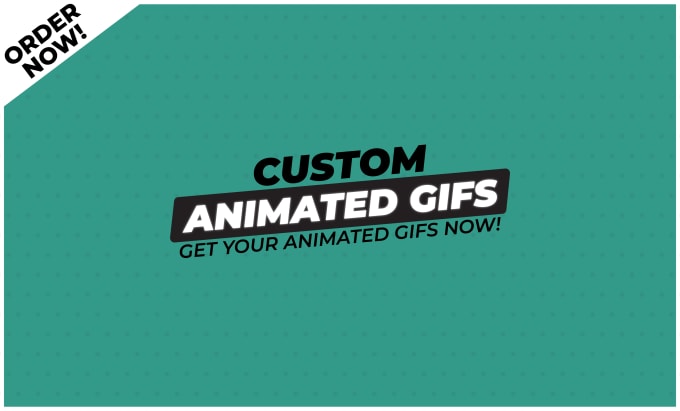 Gig Preview - Create eye catchy animated gifs and lottie