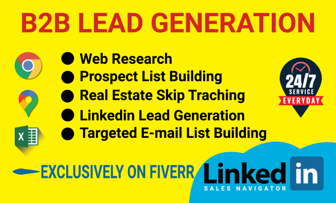 Bestseller - do quickly b2b lead generation and targeted leads services