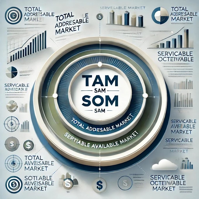 Gig Preview - Do tam calculation or analysis, tam sam som