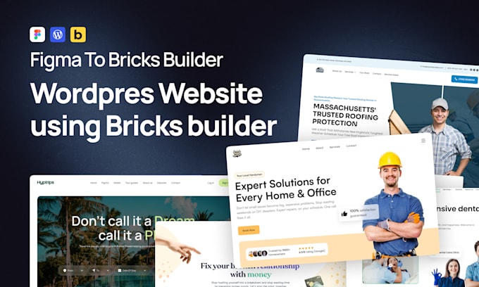 Bestseller - build high converting wordpress website using bricks builder