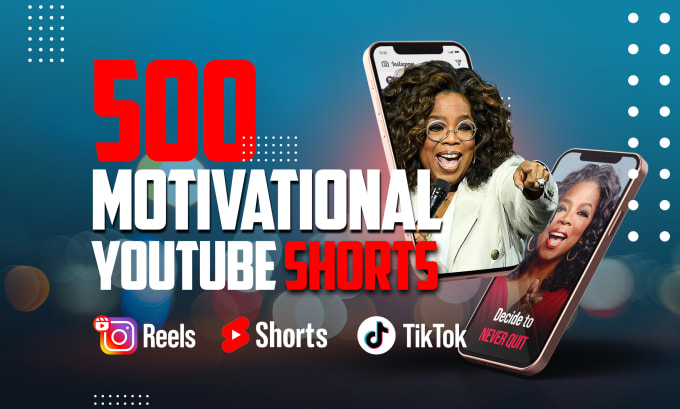 Gig Preview - Create bulk motivational youtube shorts