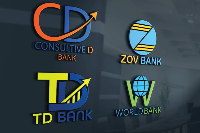 Gig Preview - Do modern financial accounting credit repair consulting insurance logo design