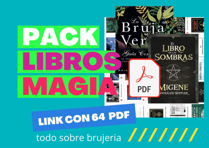 Gig Preview - Te enviaré un link drive libros increíbles sobre tarot brujas y magia real