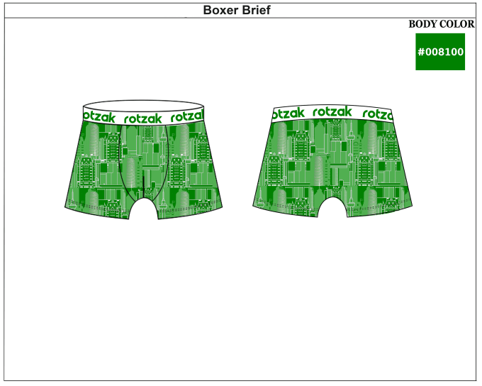 Gig Preview - Create tech packs of custom boxer brief for you