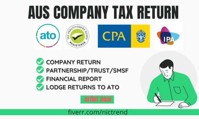 Bestseller - prepare and lodge australian company trust partnership smsf tax returns