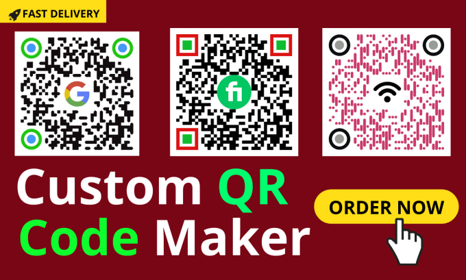 Gig Preview - Create unique custom qr code design  with logo in 3 hrs