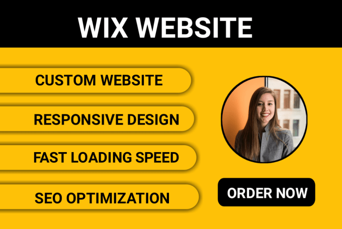 Gig Preview - Design, redesign, build wix website or create wix website