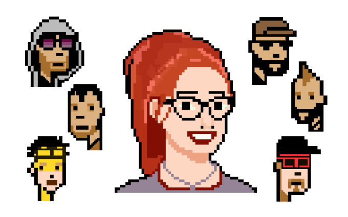 Gig Preview - Create custom cryptopunks avatars pixel art for your nft collectibles