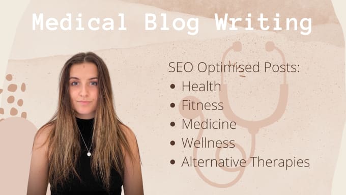 Gig Preview - Write SEO medical blog posts