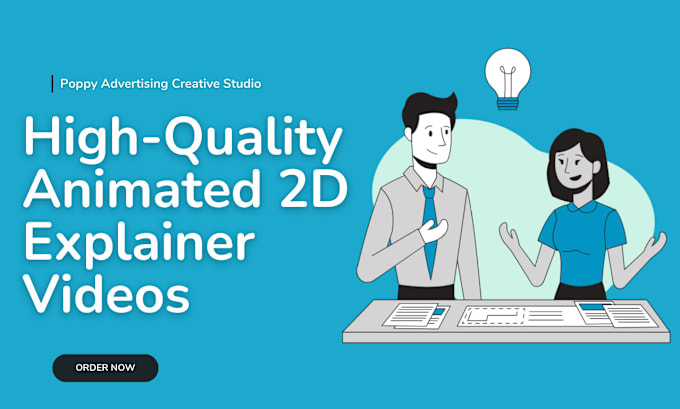 Gig Preview - Create a professional 2d animated explainer video