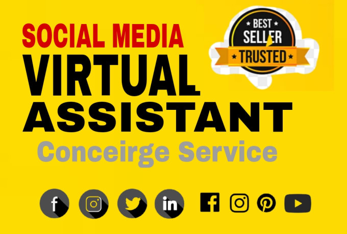 Gig Preview - Provide social media virtual assistant concierge service