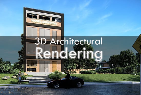 Gig Preview - Do 3d architectural rendering for your real estate business