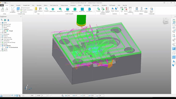 Gig Preview - Cnc programming for every cnc machine with 3d designs and models