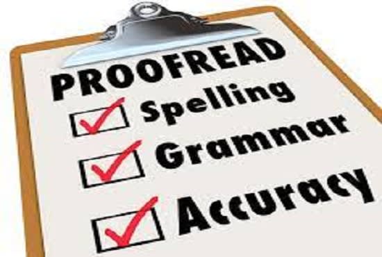 Gig Preview - Professionally proofread and edit your document