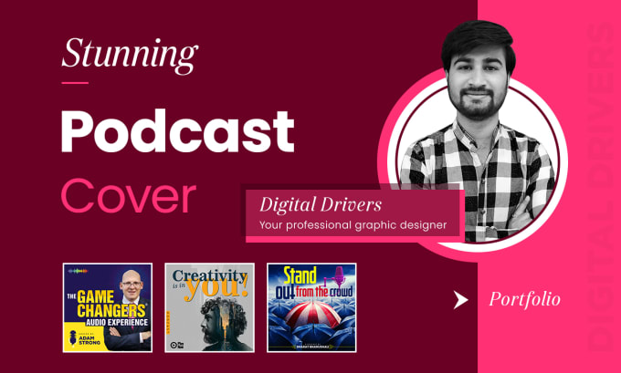 Gig Preview - Design pro artwork for your podcast cover art