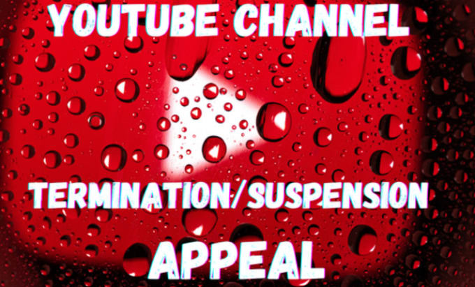 Gig Preview - Appeal your youtube channel suspension reinstatement