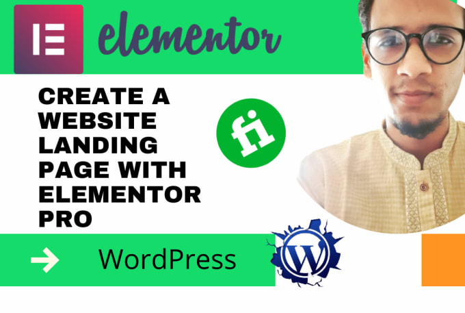 Gig Preview - Design amazing wordpress landing page and customize with elementor pro