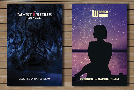 Gig Preview - Design any kinds of unique book cover and ebook cover